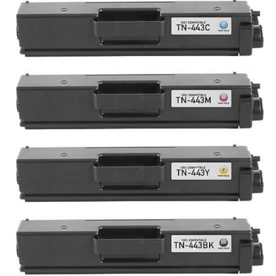 Brother TN443 High Yield Toner Cartridge Compatible with TN441 Brother TN443 High Yield Toner Cartridge Compatible with TN441