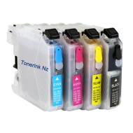 Brother LC133 LC-133 Refillable ink Cartridge with auto reset chips