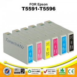 EPSON T5591 /2/3/4/5/6 Ink Cartridge compatible 
