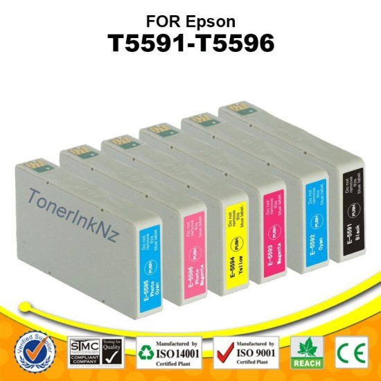 EPSON T5591 /2/3/4/5/6 Ink Cartridge compatible 