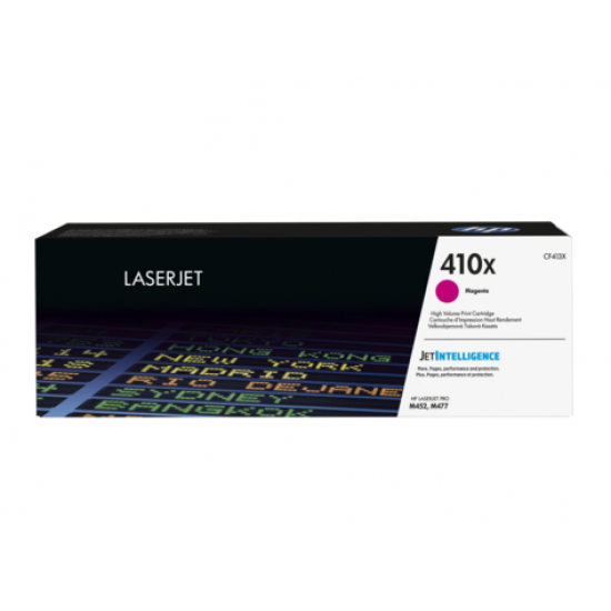 HP 410X CF413X High Yield Magenta Toner Cartridge HP 410X CF413X High Yield Magenta Toner Cartridge