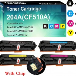 HP 204A CF510A toner cartridge compatible for LaserJet M154 M180 M181