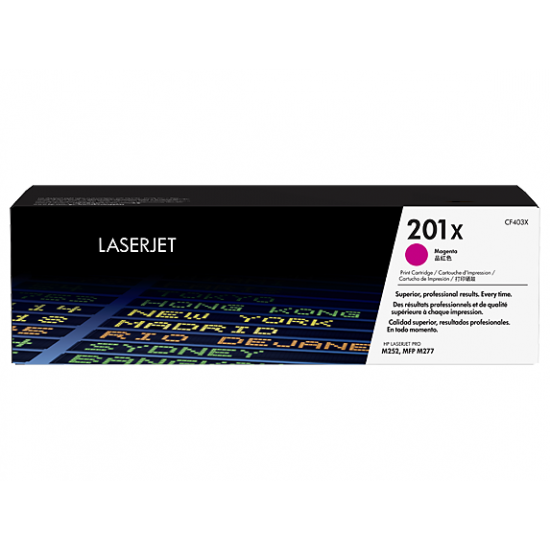 HP 201X CF403X Magenta Toner Cartridge HP 201X CF403X Magenta Toner Cartridge