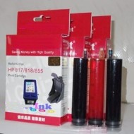 HP 61XL Tri-color Ink Cartridge Refill Kits withO.E.M. Ink 60ml