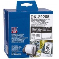 DK22205 Brother 62MM P-Touch Paper Tape Compatible